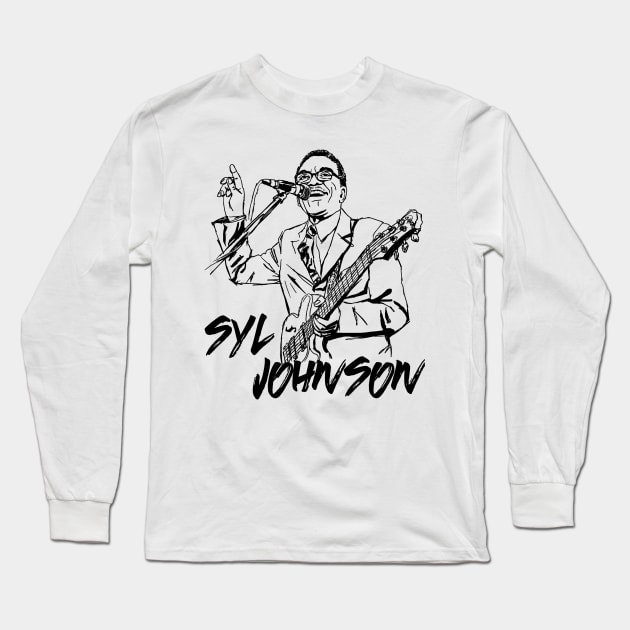 Syl Johnson Long Sleeve T-Shirt by ThunderEarring